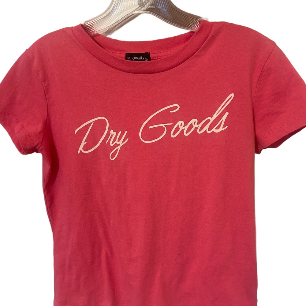 Dry Goods Pink Short Sleeve Tee